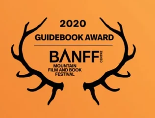 Banff Mountain Film and Book Festival 2020 Guidebook Award laurel